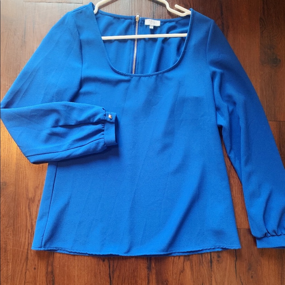 TOBI Royal Blue Blouse